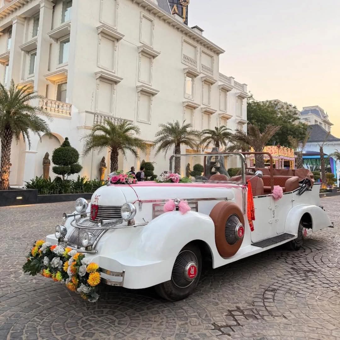 Vintage Wedding Car