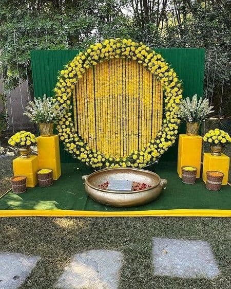 Haldi Ceremony Decor